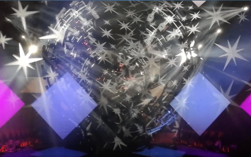 環(huán)形燈光表演