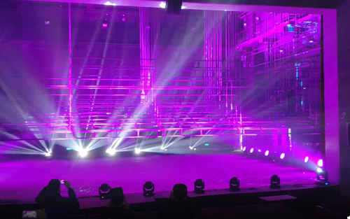 電動吊桿波浪式升降